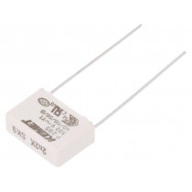 P295BJ222K500A; Capacitor: paper; Y1; 2.2nF; 500VAC; 15mm; ±10%; THT; Series: P295; KEMET