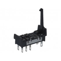 P2R-08A; Socket; PIN: 8; 5A; 250VAC; Application: G2R-2-S; Mounting: soldered; OMRON