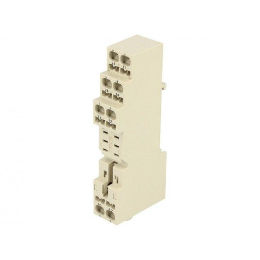 P2RF-08-S; Socket; 5A; 250VAC; Application: G2R-2-S; Mounting: DIN; -55÷70°C; OMRON