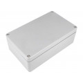 04333000; Enclosure: multipurpose; X: 160mm; Y: 260mm; Z: 91mm; polyester; grey; BOPLA