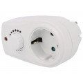 PA0151; Plug socket strip: protective; Sockets: 1; 230VAC; 16A; LOGILINK