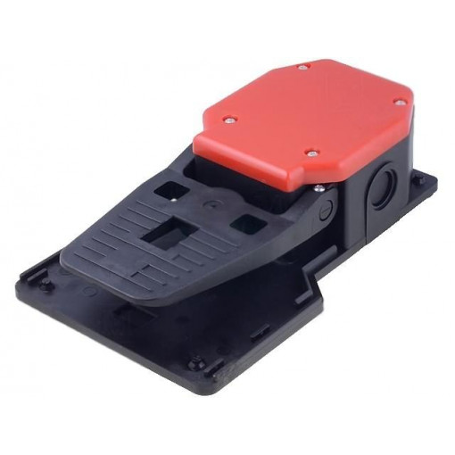 PA 20100; Switch: foot; Stabl.pos: 1; SPST-NO + SPST-NC; 6A/250VAC; IP53; PIZZATO ELETTRICA