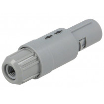 PAG.M0.2GL.AC65G; Connector: circular; Series: P; plug; male; soldering; for cable; LEMO