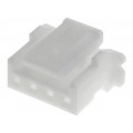 PAP-04V-S; Plug; wire-board; female; PA; 2mm; PIN: 4; w/o contacts; for cable; JST PAP-04V-S; Plug; wire-board; female; PA; 2mm; PIN: 4; w/o contacts; for cable; JST