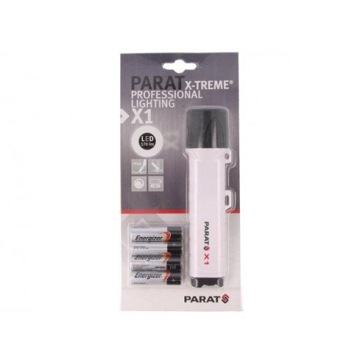 6911152150; Torch: LED; waterproof; No.of diodes: 1; Colour: white; 170lm; IP68; PARAT 6911152150; Torch: LED; waterproof; No.of diodes: 1; Colour: white; 170lm; IP68; PARAT