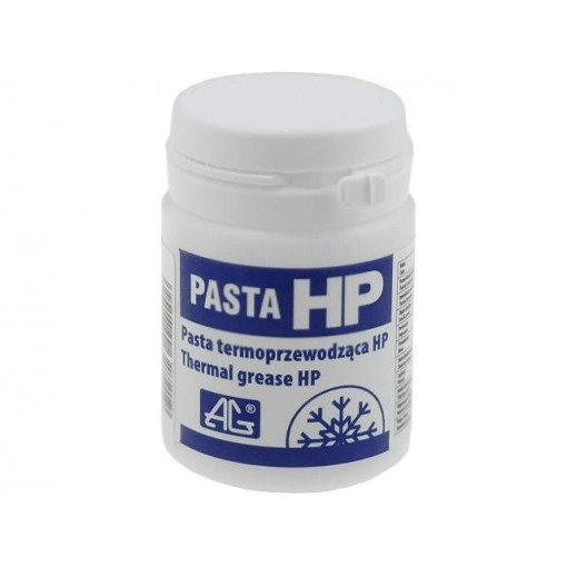 ART.AGT-127; Heat transfer paste; silicon based; 100g; PASTA HP; 1.5W/mK; AG TERMOPASTY ART.AGT-127; Heat transfer paste; silicon based; 100g; PASTA HP; 1.5W/mK; AG TERMOPASTY