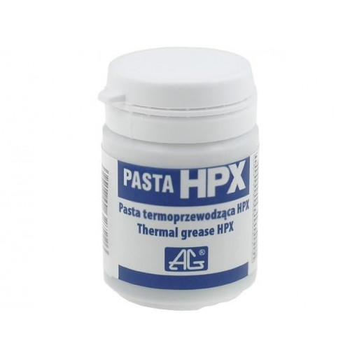 ART.AGT-128; Heat transfer paste; silicon based; 100g; PASTA HPX; 2.8W/mK; AG TERMOPASTY ART.AGT-128; Heat transfer paste; silicon based; 100g; PASTA HPX; 2.8W/mK; AG TERMOPASTY