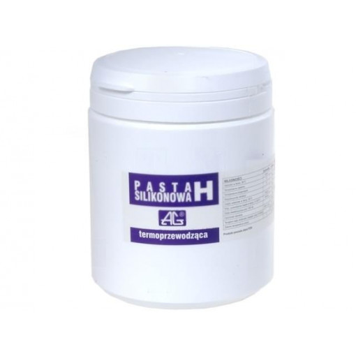 ART.AGT-058; Heat transfer paste; white; silicon based; 1kg; AG TERMOPASTY ART.AGT-058; Heat transfer paste; white; silicon based; 1kg; AG TERMOPASTY