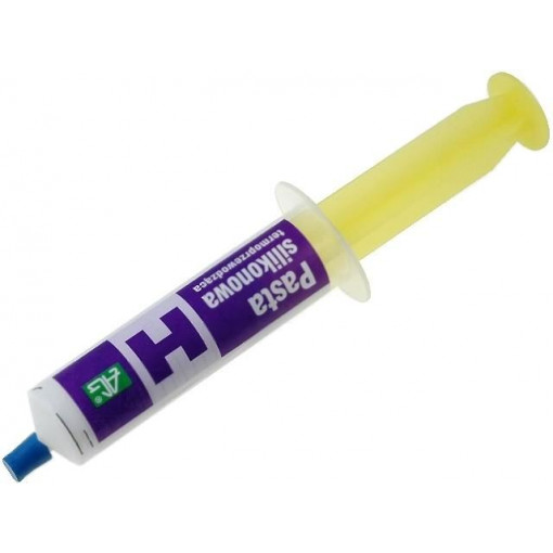 ART.AGT-056; Heat transfer paste; white; silicon based; 25g; AG TERMOPASTY ART.AGT-056; Heat transfer paste; white; silicon based; 25g; AG TERMOPASTY