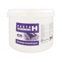 ART.AGT-059; Heat transfer paste; white; silicon based; 5kg; AG TERMOPASTY ART.AGT-059; Heat transfer paste; white; silicon based; 5kg; AG TERMOPASTY