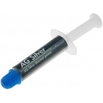 ART.AGT-164; Heat transfer paste; silver; silicone+silver; 1g; AG SILVER; AG TERMOPASTY ART.AGT-164; Heat transfer paste; silver; silicone+silver; 1g; AG SILVER; AG TERMOPASTY