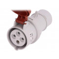 B.1039; Connector: AC supply 3-phase; plug; female; 16A; 400VAC; IEC 60309; PAWBOL