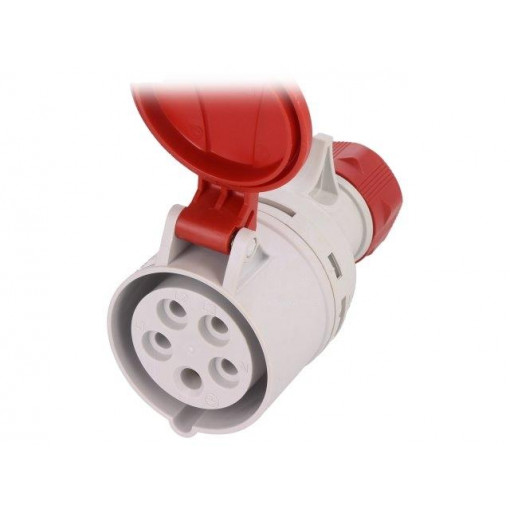 B.1040SZ; Connector: AC supply 3-phase; plug; female; 16A; 400VAC; IEC 60309; PAWBOL