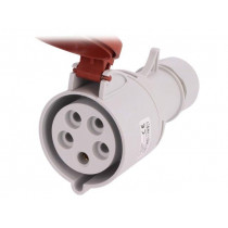 B.1042; Connector: AC supply 3-phase; plug; female; 32A; 400VAC; IEC 60309; PAWBOL