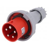 B.1050; Connector: AC supply 3-phase; plug; male; 63A; 400VAC; IEC 60309; PAWBOL