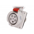 B.1054; Connector: AC supply 3-phase; socket; female; 63A; 400VAC; IP67; PAWBOL
