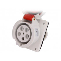 B.1054; Connector: AC supply 3-phase; socket; female; 63A; 400VAC; IP67; PAWBOL