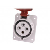 B.1057; Connector: AC supply 3-phase; socket; female; 32A; 400VAC; IP44; PAWBOL B.1057; Connector: AC supply 3-phase; socket; female; 32A; 400VAC; IP44; PAWBOL