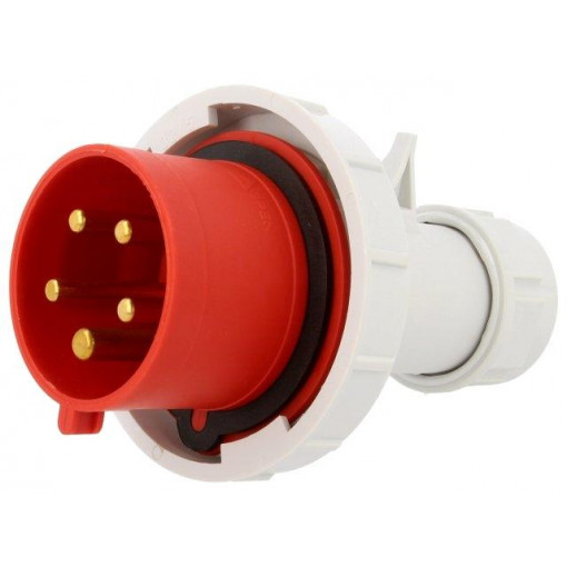 B.1907; Connector: AC supply 3-phase; plug; male; 32A; 400VAC; IEC 60309; PAWBOL B.1907; Connector: AC supply 3-phase; plug; male; 32A; 400VAC; IEC 60309; PAWBOL