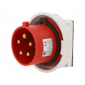 B.1917; Connector: AC supply 3-phase; socket; male; 32A; 400VAC; IEC 60309; PAWBOL B.1917; Connector: AC supply 3-phase; socket; male; 32A; 400VAC; IEC 60309; PAWBOL