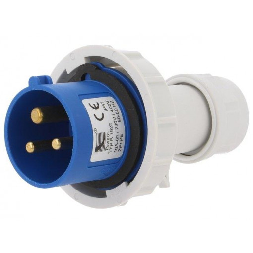 B.1922; Connector: AC supply; plug; male; 16A; 400VAC; IEC 60309; IP67; PAWBOL B.1922; Connector: AC supply; plug; male; 16A; 400VAC; IEC 60309; IP67; PAWBOL