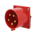 B.1931; Connector: AC supply 3-phase; socket; male; 32A; 400VAC; IEC 60309; PAWBOL B.1931; Connector: AC supply 3-phase; socket; male; 32A; 400VAC; IEC 60309; PAWBOL