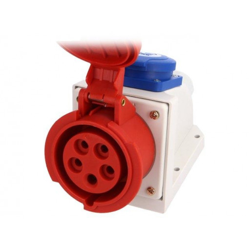 B.1942; Connector: AC supply 3-phase; socket; female; 16A; 400VAC; IP44; PAWBOL B.1942; Connector: AC supply 3-phase; socket; female; 16A; 400VAC; IP44; PAWBOL