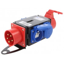 B.MINI-3; Connector: AC supply 3-phase; splitter; 16A; 400VAC; IEC 60309; PAWBOL B.MINI-3; Connector: AC supply 3-phase; splitter; 16A; 400VAC; IEC 60309; PAWBOL