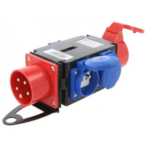 B.MINI-3; Connector: AC supply 3-phase; splitter; 16A; 400VAC; IEC 60309; PAWBOL B.MINI-3; Connector: AC supply 3-phase; splitter; 16A; 400VAC; IEC 60309; PAWBOL