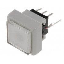 PB6133FBL-13; Switch: keypad; Pos: 2; DPDT; 0.1A/30VDC; white; LED; red/green; THT; HIGHLY PB6133FBL-13; Switch: keypad; Pos: 2; DPDT; 0.1A/30VDC; white; LED; red/green; THT; HIGHLY