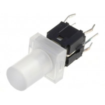 PB6149L-13; Switch: keypad; Pos: 2; SPST-NO; 0.05A/12VDC; colourless; LED; THT; HIGHLY PB6149L-13; Switch: keypad; Pos: 2; SPST-NO; 0.05A/12VDC; colourless; LED; THT; HIGHLY