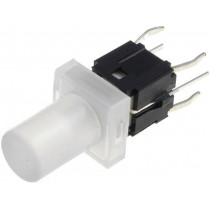 PB6149L-4; Switch: keypad; Pos: 2; SPST-NO; 0.05A/12VDC; colourless; LED; blue; HIGHLY