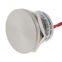 PBA R2 AF 0000; Switch: piezoelectric; Pos: 2; SPST-NO; 0.2A/24VDC; IP68; OFF-(ON); APEM