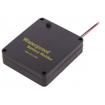 PBH-341-IP65-AS; Holder; Leads: cables; Size: AA,R6; Batt.no: 4; Colour: black; 150mm; COMF