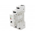 PBM-02; Relay: installation; bistable; NO; Ucoil: 230VAC; 90x17.5x66mm; ZAMEL