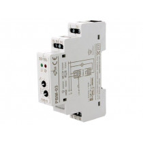 PBM-03; Relay: installation; bistable; NO; Ucoil: 230VAC; 90x17.5x66mm; ZAMEL
