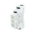 PBM-05; Relay: installation; bistable; NO; Ucoil: 230VAC; 90x17.5x66mm; ZAMEL