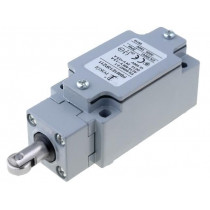 PBM1E13PZ11; Limit switch; steel roller Ø12mm; NO + NC; 10A; max.240VAC; IP66; POKÓJ