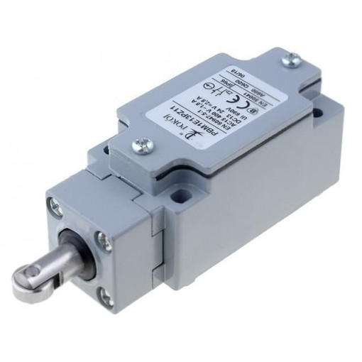PBM1E13PZ11; Limit switch; steel roller Ø12mm; NO + NC; 10A; max.240VAC; IP66; POKÓJ