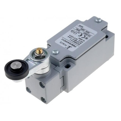 PBM1E41PZ11; Limit switch; lever R 30mm, plastic roller Ø22mm; NO + NC; 10A; POKÓJ