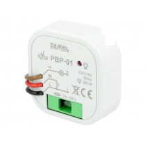 PBP-01; Relay: installation; bistable; NO; 50x50x26mm; -20÷45°C; IP20; ZAMEL