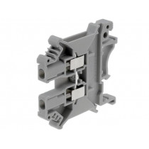 PC-2.5-01P-11; Splice terminal: rail; 0.2÷2.5mm2; ways: 1; terminals: 2; grey; 800V; DEGSON ELECTRONICS PC-2.5-01P-11; Splice terminal: rail; 0.2÷2.5mm2; ways: 1; terminals: 2; grey; 800V; DEGSON ELECTRONICS