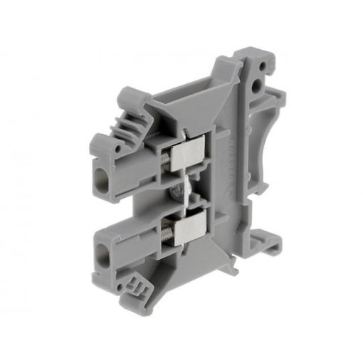 PC-2.5-01P-11; Splice terminal: rail; 0.2÷2.5mm2; ways: 1; terminals: 2; grey; 800V; DEGSON ELECTRONICS PC-2.5-01P-11; Splice terminal: rail; 0.2÷2.5mm2; ways: 1; terminals: 2; grey; 800V; DEGSON ELECTRONICS