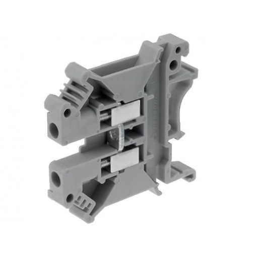 PC-4-01P-11; Splice terminal: rail; 0.2÷4mm2; ways: 1; terminals: 2; grey; 800V; DEGSON ELECTRONICS PC-4-01P-11; Splice terminal: rail; 0.2÷4mm2; ways: 1; terminals: 2; grey; 800V; DEGSON ELECTRONICS
