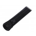 KAB0046; Conduit; Mat: polyester; black; 50÷150°C; L: 1m; Features: multi use; LOGILINK