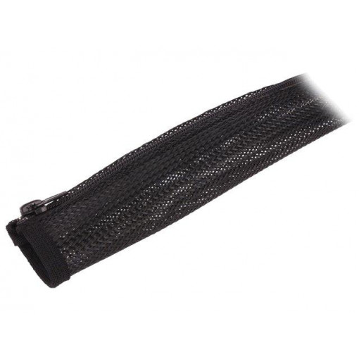 KAB0048; Conduit; Mat: polyester; black; 50÷150°C; L: 1m; Features: multi use; LOGILINK