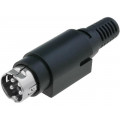 PC-MDP-402-4P; Plug; DC supply; R7B; male; PIN: 4; soldering; 6.5mm; NINIGI