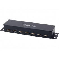 UA0148; Hub USB; USB 2.0; PnP,mounted on desktop; Number of ports: 7; LOGILINK