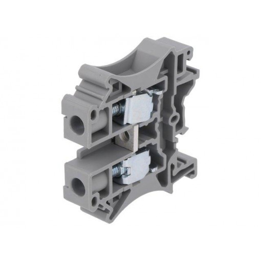 PC10-01P-11-105AH; Splice terminal: rail; 0.2÷10mm2; ways: 1; terminals: 2; grey; 800V; DEGSON ELECTRONICS