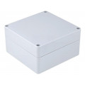 PC 121207; Enclosure: multipurpose; X: 120mm; Y: 122mm; Z: 65mm; EURONORD; grey; FIBOX